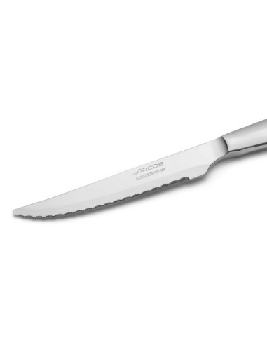 Cuchillo chuletero Monoblock de filo perlado de...