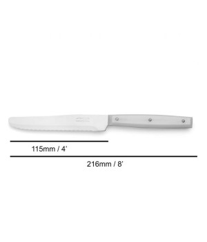 CUCHILLO POSTRE COLOR BLANCO NYLON 110 MM 2