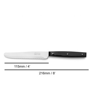 CUCHILLO MESA COLOR NEGRO NYLON 115 MM 2