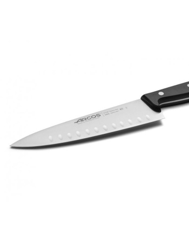 Cuchillo cocinero con alveolos Serie Universal...