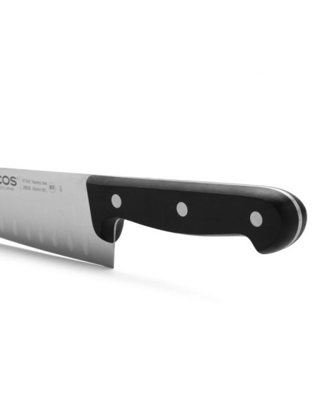 Cuchillo cocinero con alveolos Serie Universal 200 mm