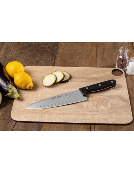 Cuchillo cocinero con alveolos Serie Universal 200 mm
