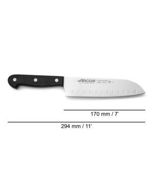 Cuchillo Santoku Serie Universal 170mm 2