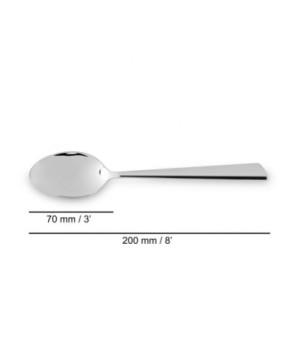 SET 6 UNIDADES - CUCHARA MESA 200 MM SERIE TOSCANA