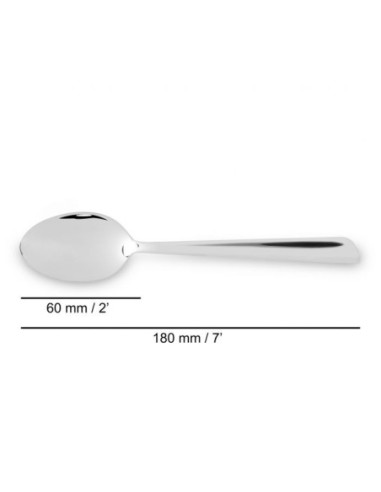 SET 6 UNIDADES - CUCHARA POSTRE 180 MM SERIE...