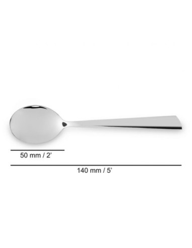 SET 6 UNIDADES - CUCHARA CAFÉ 140 MM SERIE TOSCANA