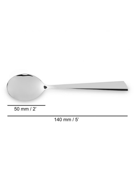 SET 6 UNIDADES - CUCHARA CAFÉ 140 MM SERIE TOSCANA