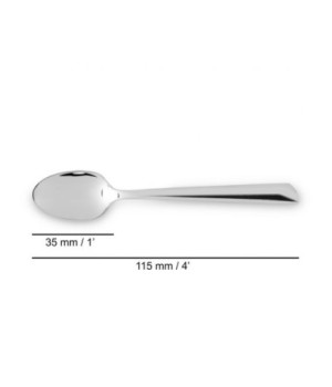 SET 6 UNIDADES - CUCHARA MOKA 115 MM SERIE TOSCANA 2