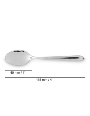 SET 6 UNIDADES - CUCHARA MOKA 115 MM SERIE BERLÍN