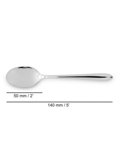 SET 6 UNIDADES - CUCHARA CAFÉ 140 MM SERIE BERLÍN