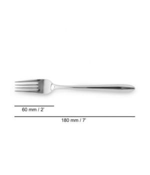 SET 6 UNIDADES - TENEDOR POSTRE 180 MM SERIE BERLÍN 2