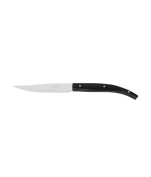 JUEGO 4 PZAS. CUCHILLO CHULETERO NEGRO MICROPERLADO 2