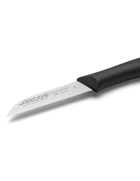 CUCHILLO MONDADOR COLOR NEGRO SERIE NOVA 80 MM
