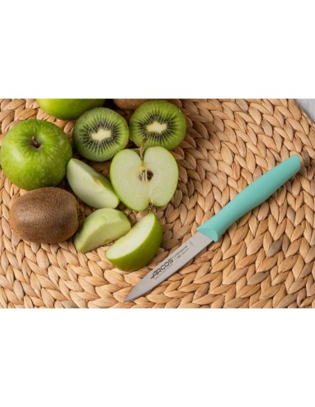 CUCHILLO MONDADOR COLOR MENTA SERIE NOVA 100 MM