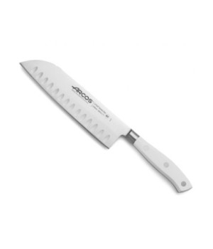 CUCHILLO SANTOKU SERIE RIVIERA BLANC 180 MM