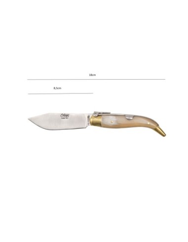 Navaja Pastora de 8 cm y hoja de acero Carbono,...