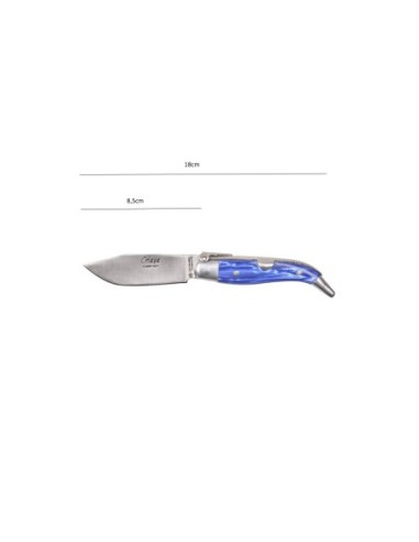 Navaja Pastora de 8 cm y hoja de acero Carbono...