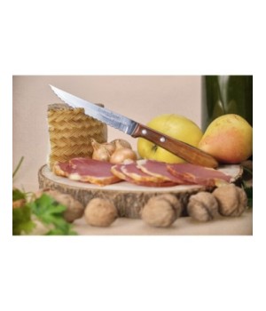 Cuchillo chuletero de hoja de acero inoxidable dentada de... 2