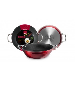 Sartén Honda con Asas 28cm 2